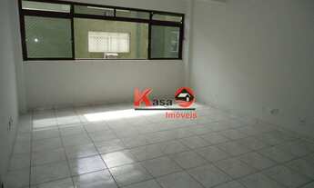 Imagem 2: Apartamento com 2 dormitórios para alugar, 110 m² por R$ 3.300/mês - José Menino - Santos