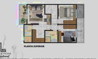 Imagem 6: Casa tem 123 metros quadrados com 3 quartos em Ipitanga - Lauro de Freitas - Bahia