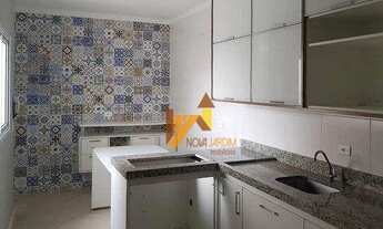 Imagem 2: Cobertura com 2 dormitórios para alugar, 130 m² por R$ 2.620,00/mês - Jardim Cambuí - Sant