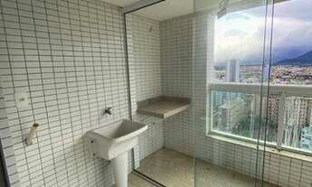 Imagem 2: Apartamento com 2 dormitórios à venda, 91 m² por R$ 550.000,00 - Caiçara - Praia Grande/SP