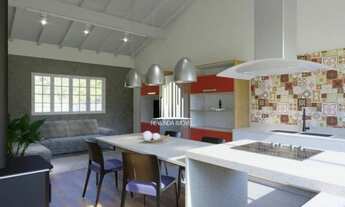 Imagem 6: Casa no miolo da Granja viana com 4 dorm sendo 2 suítes, 2 vagas cobertas