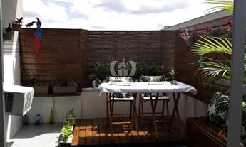 Imagem 2: Cobertura duplex a venda com 90 m² privativos com 2 quartos, 1 vaga Cristo Redentor