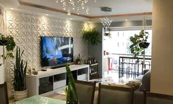 Imagem 6: Apartamento para venda com 127 metros quadrados com 4 quartos 2 vagas Mobiliado Taboão da