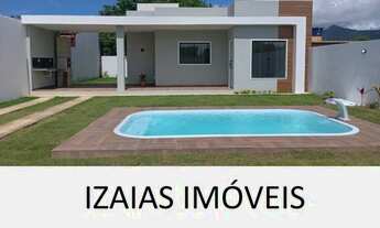 Imagem: COD 134 LINDA CASA COM PISCINA EM JACONE