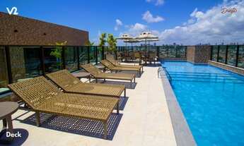 Imagem 6: 2 quartos em prédio novo recém entregue, área de lazer completa e vários diferenciais