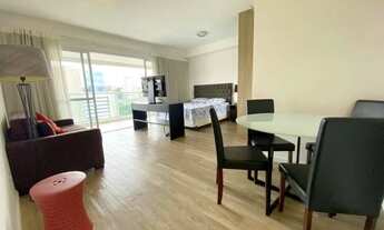 Imagem: Flat moderno com 49m² mobiliado entre Cidade