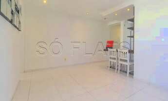 Imagem 2: Flat cobertura na região central de Higienópolis disponível para locação com 98m²