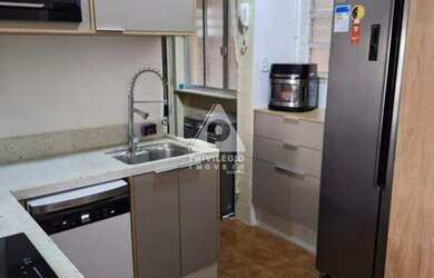 Imagem 9: Apartamento 2 Quartos mobiliado em Copacabana, Frente, 72 m² (PORTEIRA FECHADA