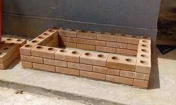 Imagem 6: Churrasqueira com Tijolo Ecológico