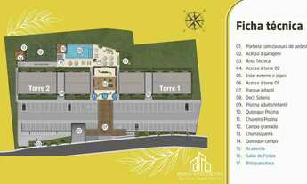 Imagem 3: APARTAMENTOS 2 QUARTOS SENDO 1 SUÍTE 38M² - VIVAI SÃO RAFAEL