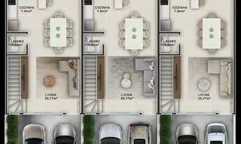 Imagem 5: SOBRADOS EM ITAPEMA, COM 03 DORMS E 02 VAGAS!!! Morretes