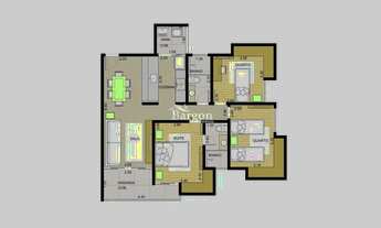 Imagem 2: Apartamento Garden com 2 ou 3 quartos à venda no Bairro Recanto da Mata em Juiz de Fora