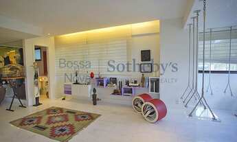 Imagem 6: Apartamento com vista para a Lagoa em prédio com infraestrutura