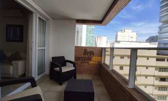 Imagem 2: Apartamento com 1 dormitório para alugar, 53 m² por R$ 3.500,00/mês - Boqueirão - Santos/S