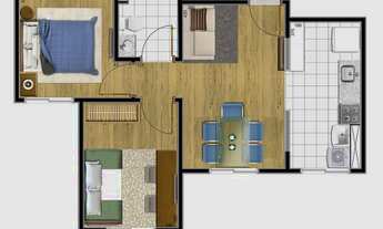 Imagem 6: Excelente Apartamento 45m² com 2 quartos, Predio Novo, Financiamento, com entrada