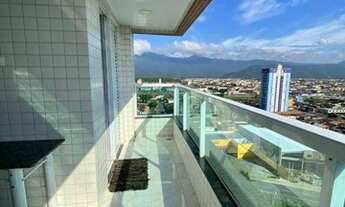 Imagem 2: Apartamento com 1 dormitório à venda, 57 m² por R$ 330.000,00 - Vila Caiçara - Praia Grand