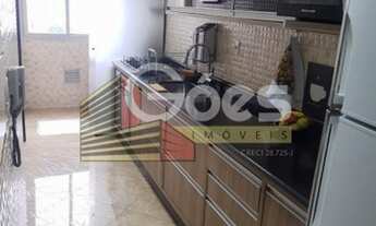 Imagem 2: Apartamento com 3 dormitórios à venda, 68 m² por R$ 440.000 - Vila Homero Thon - Santo And