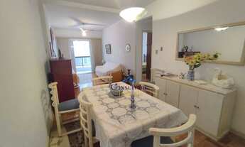 Imagem 2: Apartamento com 1 dormitório para alugar, 56 m² por R$ 2.100,00/mês - José Menino - Santos