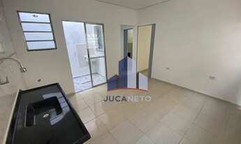 Imagem 2: Casa com 1 dormitório para alugar, 40 m² por R$ 730/mês - Jardim Zaira - Mauá/SP