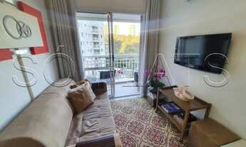 Imagem 5: Flat Choice Panamby mobiliado com 35m² para locação próximo da Av. Hebe Camargo