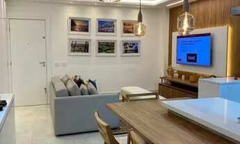 Imagem 2: Semi Mobiliado e Decorado - Flat 1 Quarto, 52M², com Serviços, Andar Alto, Sol da Manhã