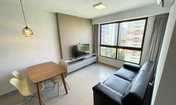 Imagem 3: BEACH CLASS JAQUEIRA, ALUGUEL, ANDAR INTERMEDIÁRIO, 100% MOBILIADO, 44 M², 2 QUARTOS, LAZE