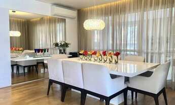 Imagem 5: Apartamento mobiliado e decorado para aluguel e venda com 268 m2 com 3 suítes- 4 vagas- d