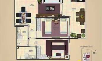 Imagem: Apartamento com 2 dorms, Aviação, Praia