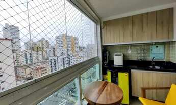 Imagem 7: Apartamento mobiliado, 2 suítes, lazer completo, Canto do Forte em Praia Grande