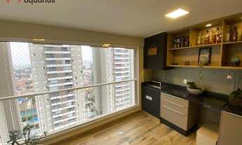 Imagem 4: Apartamento com 3 dormitórios para alugar, 122 m² por R$ 4.500,00/mês - Jardim das Indústr