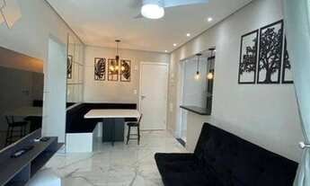 Imagem 4: Apartamento com 2 dormitórios semi mobiliado por R$ 450.000 - Canto do Forte - Praia Grand