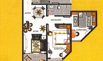 Imagem 2: Apartamento 2 Quartos-Edifício Paola-Campinas-São José