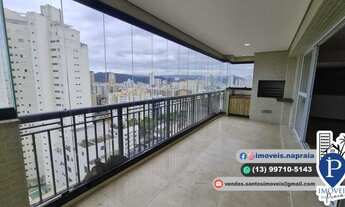 Imagem 6: Apartamento para venda tem 234 metros quadrados com 4 quartos em Boqueirão - Santos - SP