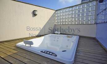 Imagem 5: Cobertura em prédio reformado na Gávea