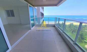 Imagem 4: Guaxuma. Beira-mar de alto padrão, Green Village, 196m², 04 suítes, varanda gourmet, 03 va