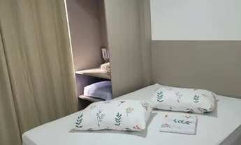 Imagem: Flat Mobilia para aluguel possui 46 metros