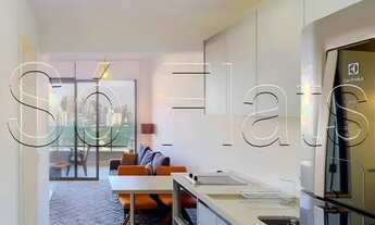 Imagem 6: Flat no V House Boutique em Pinheiros 1 dormitório e 1 vaga de garagem disponível locação