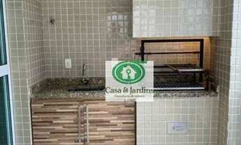 Imagem 7: Apartamento Mobiliado -2 dormitórios, 106 m² por R$ 7.500/mês - Gonzaga - Santos/SP