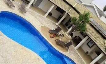 Imagem 3: Casa com 4 dormitórios para alugar, 500 m² por R$ 9.980,82/mês - Portal dos Nobres - Ameri