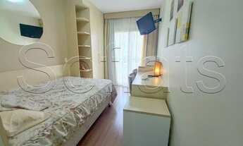 Imagem 2: Flat Mercure São Caetano com 37m², 1 dormitório e 1 vaga disponível para locação