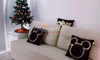 Imagem 6: Sala Living Mobiliado para Locação - Ilha Porchat - São Vicente/SP