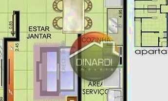 Imagem 5: Apartamento com 1 dormitório para alugar, 42 m² por R$ 1.400,02/mês - Nova Aliança - Ribei