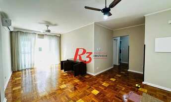 Imagem 4: Apartamento com 2 dormitórios para alugar, 161 m² por R$ 5.500,00/mês - Gonzaga - Santos/S