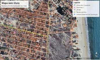 Imagem: Terreno medindo 10x20 200m² na praia de