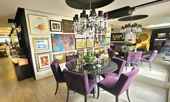 Imagem 4: Apartamento alto padrão totalmente mobiliado e decorado com 4 dormitórios e 325 m² privati