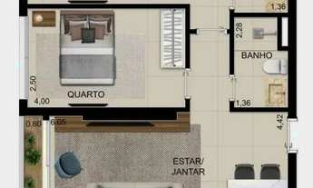 Imagem 4: Gyro O2 Reserva Ybiti - 70m² (2Q com Suíte) em Setor Serrinha - Goiânia, GO