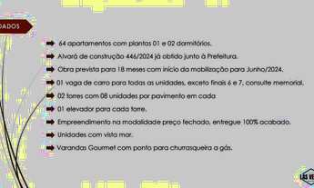Imagem 3: Apartamento com 1 dormitório à venda, 36 m² por R$ 340.000,00 - Porto Novo - Caraguatatuba