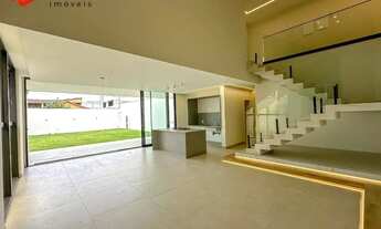 Imagem 3: LUXO! CASA NOVA À VENDA COM PROJETO SOFISTICADO, PÉ-DIREITO DUPLO, 3 QUARTOS, SUÍTE COM CL