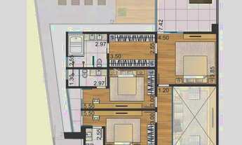 Imagem 3: Casa com 5 quartos sendo 4 suítes de Alto Padrão a venda no Condomínio Estrela Alta em Jui