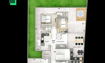 Imagem 4: Cobertura / Penthouse 3 Quartos 1 vagà no bairro Rio Branco, regiao de Venda Nova